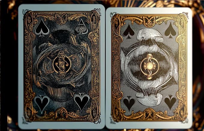 draw exclusive playing cards for poker