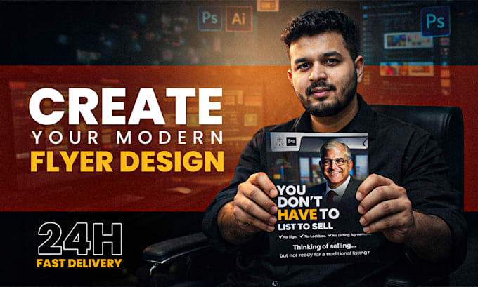 create a modern flyer design that gets attention