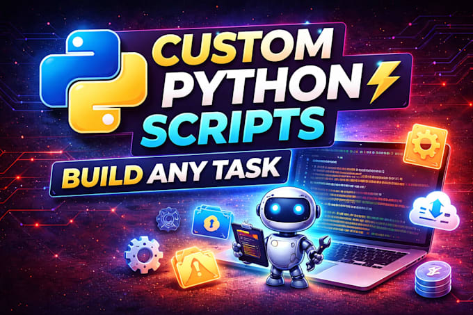 Write custom python scripts for automation, scraping, and tasks by ...