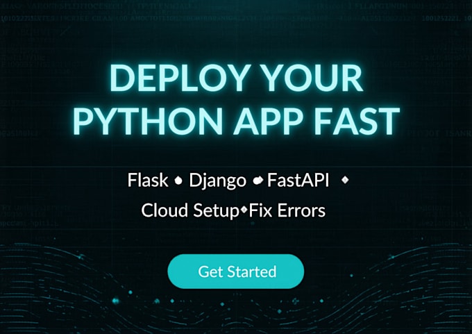 deploy your flask, django or fastapi app to cloud hosting