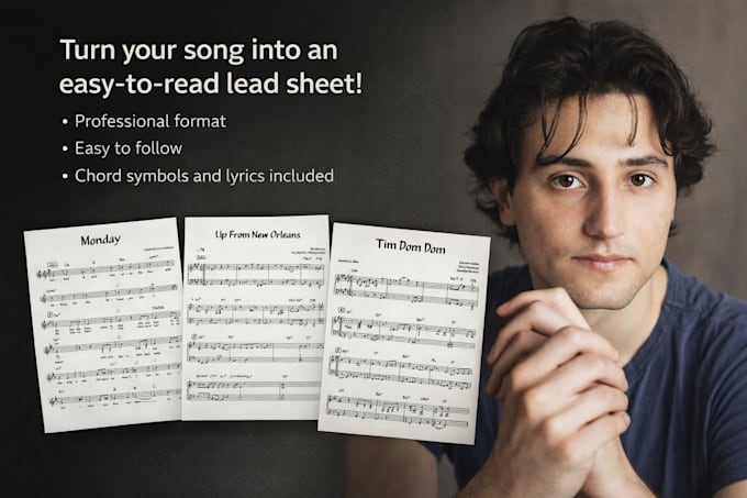 turn your song into a lead sheet