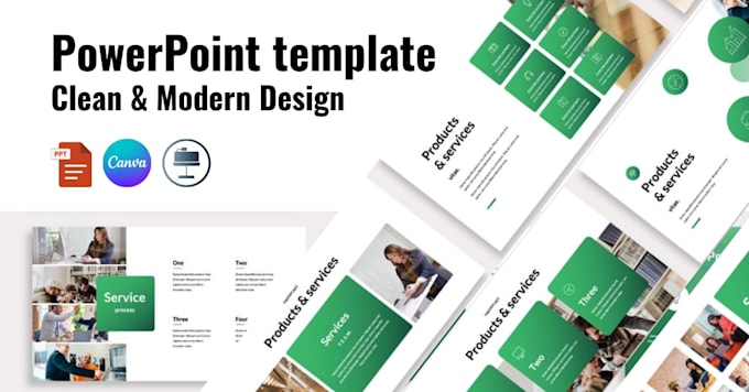 design powerpoint template brand presentation master slides redesign PPT