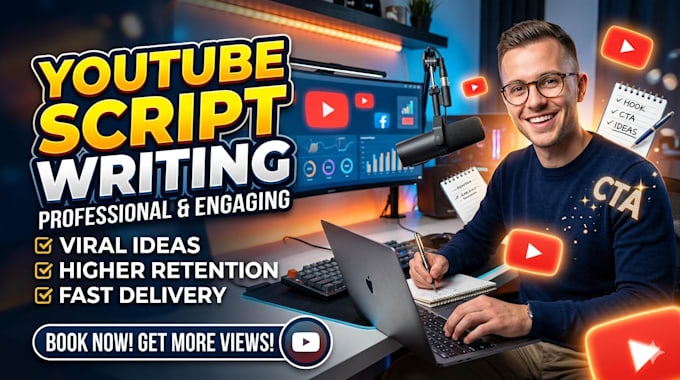 write engaging youtube scripts for faceless channels