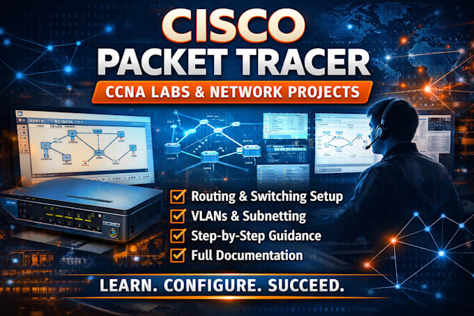 do cisco packet tracer labs for ccna students with full documentation