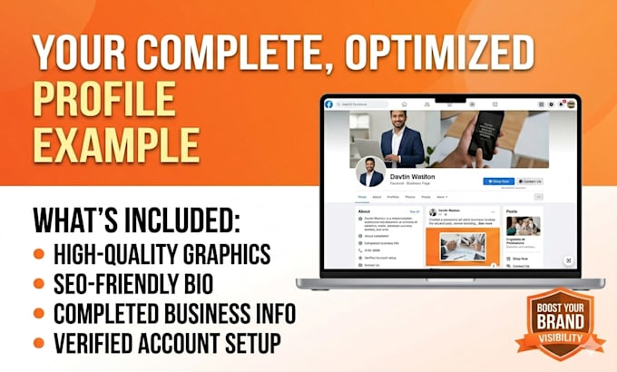 setup and optimize your business pages