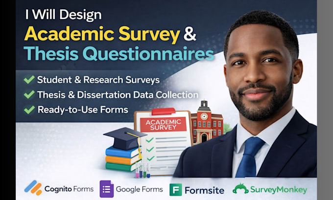design academic survey questionnaire thesis survey form researcher googleforms