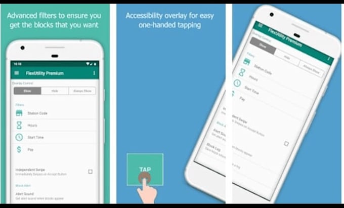 build a block utility bot development for amazon flex, amazon flex bot, uber bot