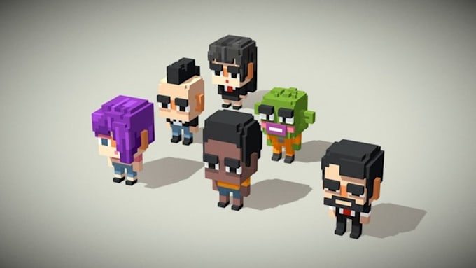 create custom voxel art using magicavoxel and voxedit