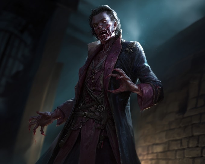 fantasy horror and fantasy horror character