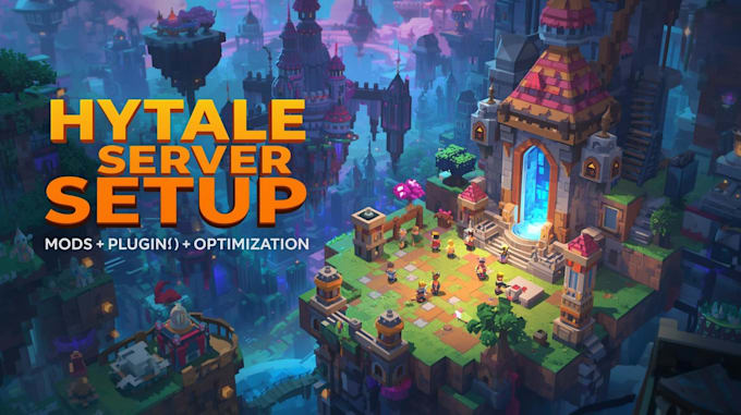 develop custom hytale mods, models, plugins and server setup