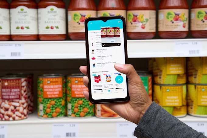 develop product scanner app for businesses with barcode, qr code and inventory