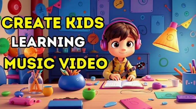 create fun and engaging kids learning videos