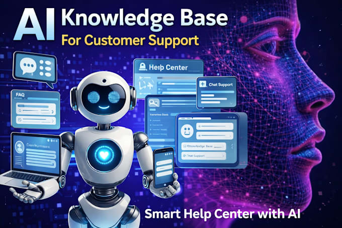 develop ai knowledge base saas for customer support