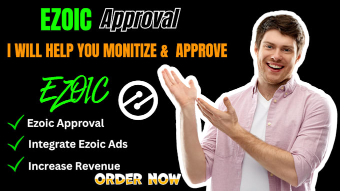 approval  ezoic for your website and start earning with ads