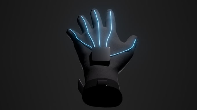 do 3d gloves design, boxing gloves, sports gloves, wearable design