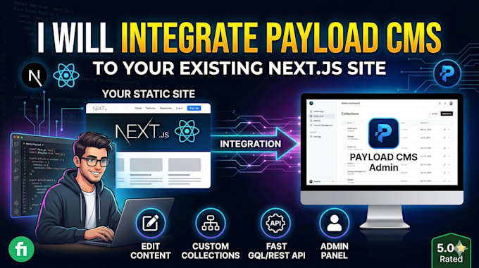 integrate payload cms into your existing nextjs or react website