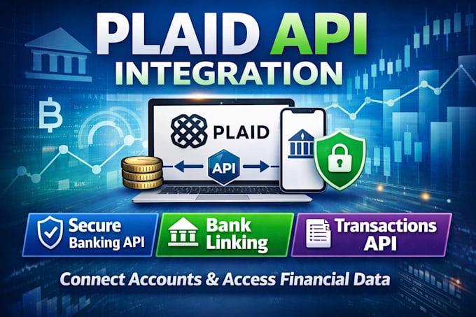 integrate the plaid API into your website for bank linking and financial data