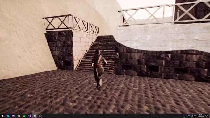 develop unreal engine game blueprints ai and game prototype