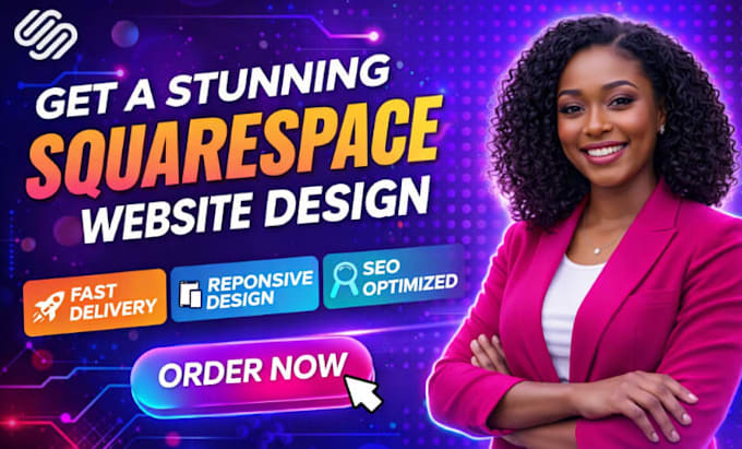 develop squarespace website design or redesign, website development