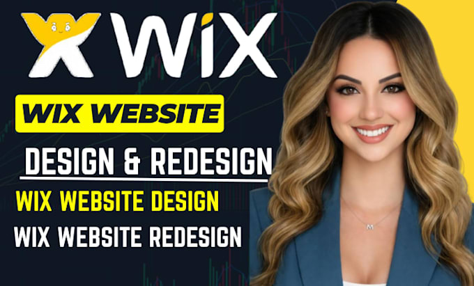 redesign, design wix website, wix website design or wix website redesign