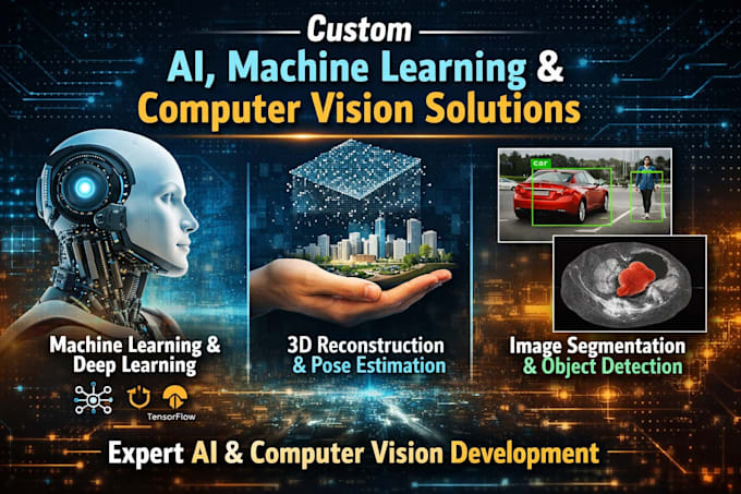 develop custom ai, ml and computer vision solutions