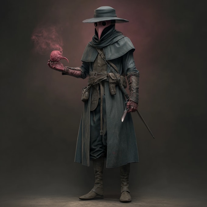 fantasy horror and fantasy horror character
