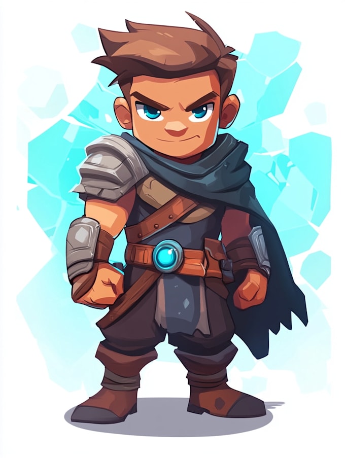 create 2d game character or 2d game character