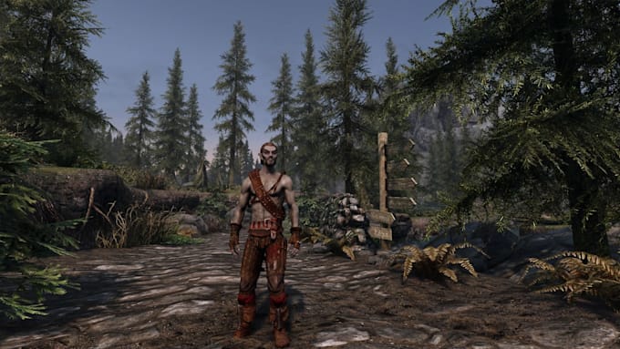 create high quality skyrim fallout 4 mods, armor and weapon assets