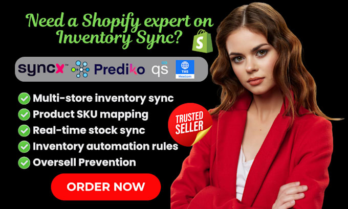 Setup shopify inventory sync hextom syncx synkro easify syncio prediko ...