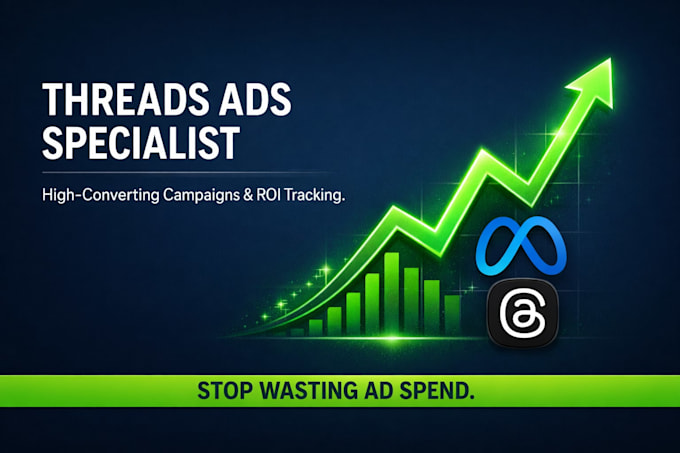 set up and manage high converting threads ads for organic growth