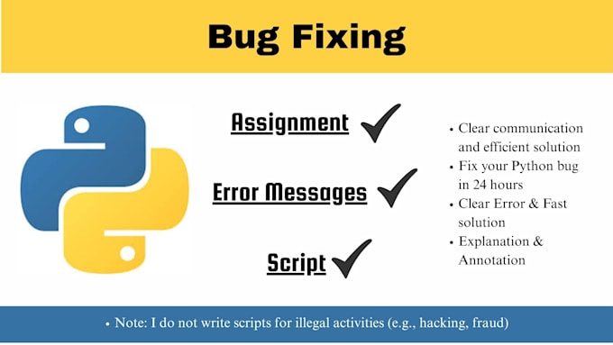 help with python bug fixing
