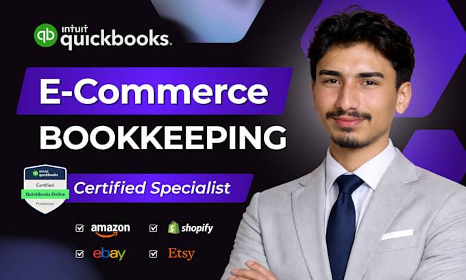 do ecommerce bookkeeping in quickbooks online for shopify amazon ebay