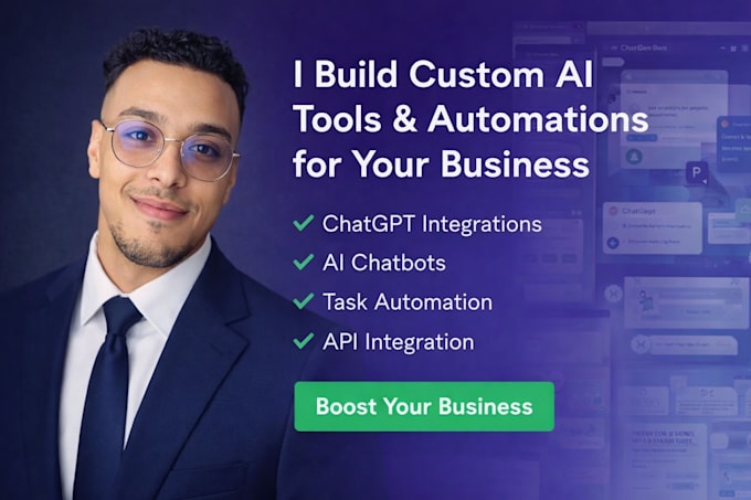build custom ai tools or chatgpt automation for your business