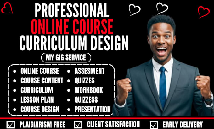 create online course content, lesson plan, course curiculum on thinkific