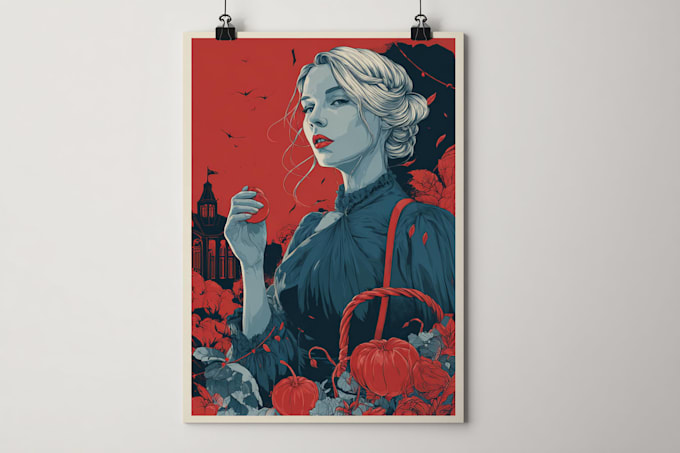 create high quality promotional and marketing poster