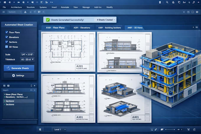 develop revit plugin for bim automation addin architecture workflow tool
