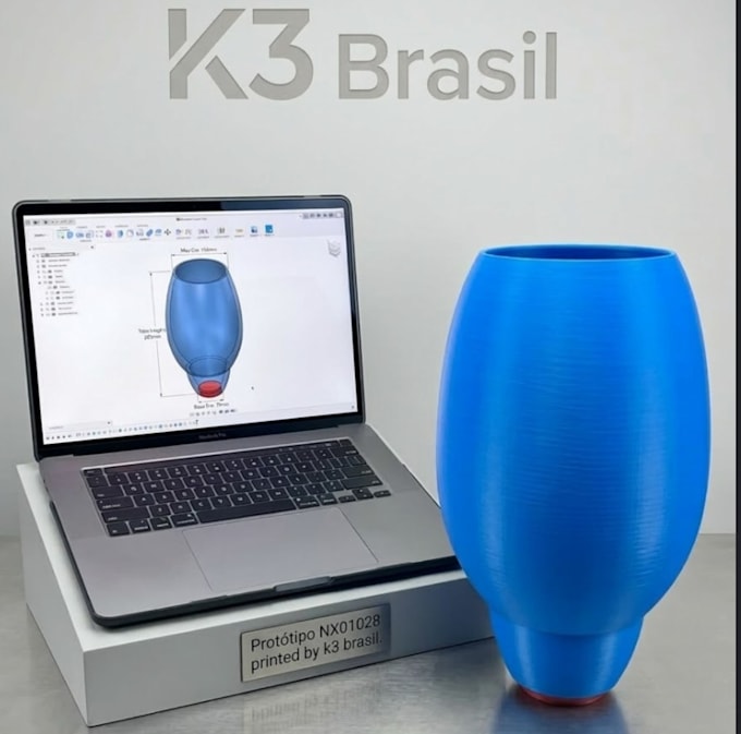 your 3d model cad cam and 3d print