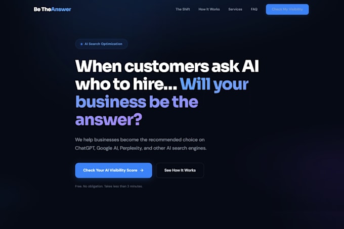 design a professional custom website for your business
