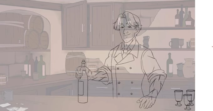 do 2d hand drawn, 2d traditional animation, frame by frame, and cell animation