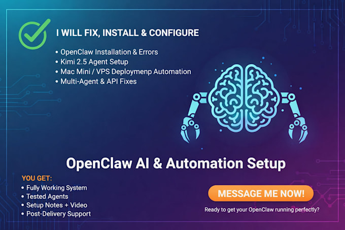 install fix deploy openclaw open claw kimi ai mac mini bot