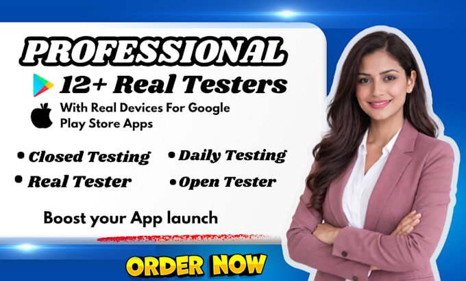 do app testing 12 testers software tester closed app testing google play ios QA