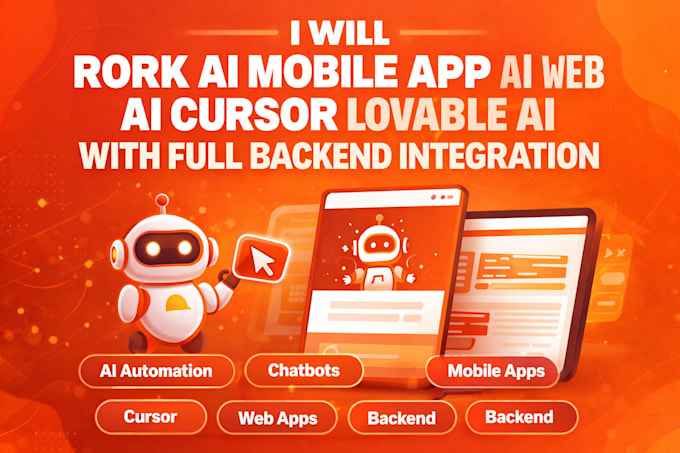 rork ai mobile app ai web ai cursor lovable ai with full backend integration