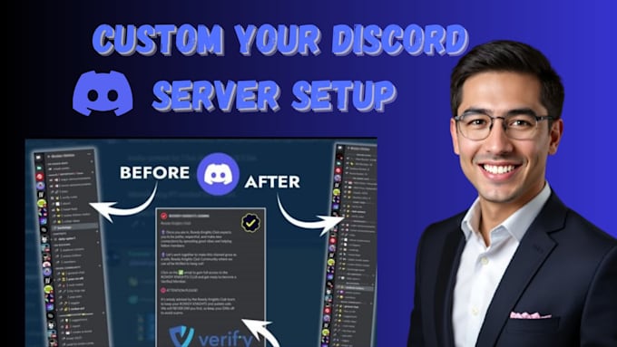 Setup a professional custom discord server setup by Noahgrant09 | Fiverr