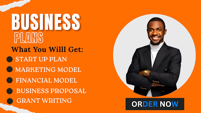 write you a well documented business plan for your organization