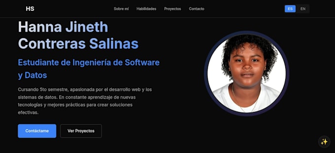 build a responsive portfolio website with HTML CSS and javascript