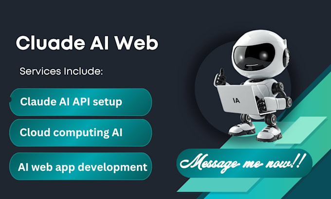 design claude ai startup website saas web development saas product ai automation