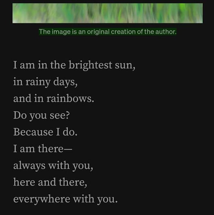 write a personalized emotional poem for you