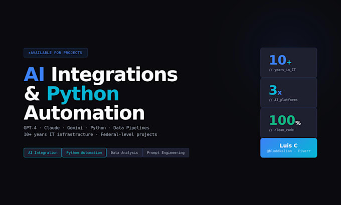 build python automation and web scraping scripts