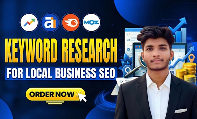 do keyword research for local business SEO