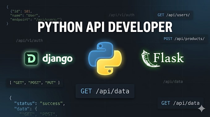 Build a rest api backend using python django or flask by Sethi11 | Fiverr